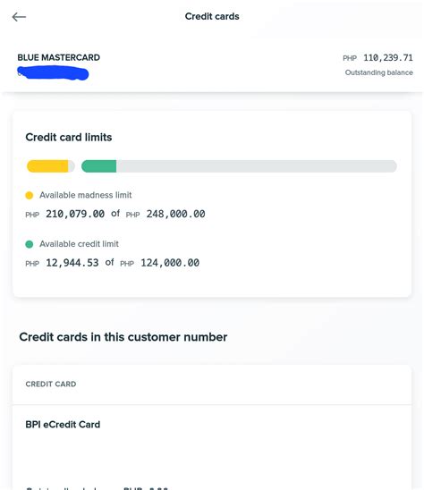 BPI Madness Limit 101 : r/PHCreditCards .